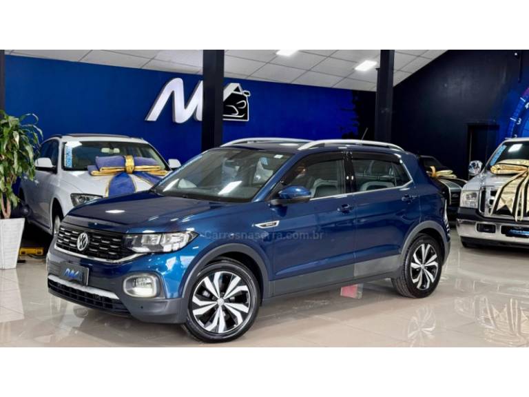 VOLKSWAGEN - T-CROSS - 2019/2020 - Azul - R$ 112.900,00