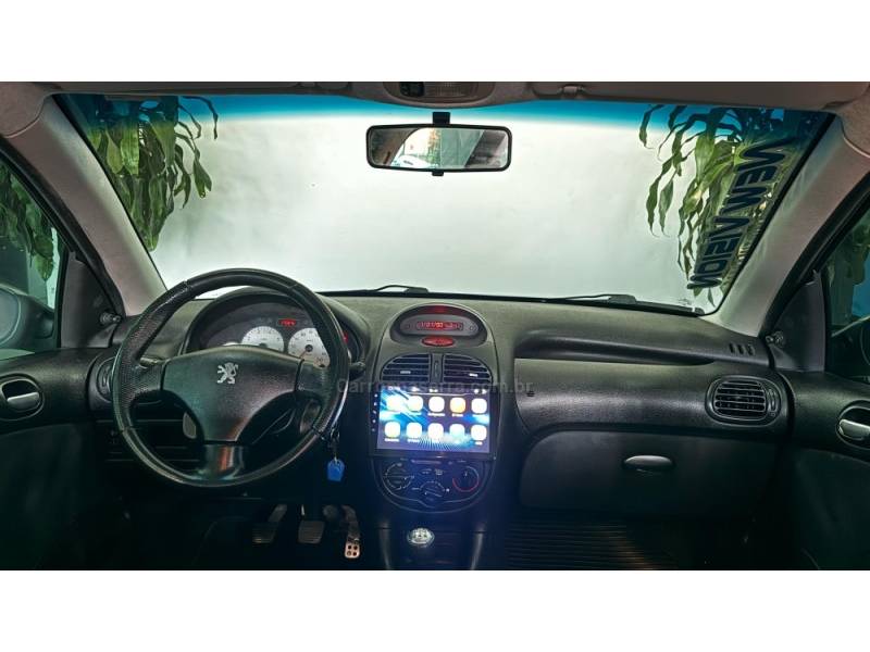 PEUGEOT - 206 - 2008/2008 - Preta - R$ 24.900,00