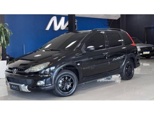 PEUGEOT - 206 - 2008/2008 - Preta - R$ 24.900,00