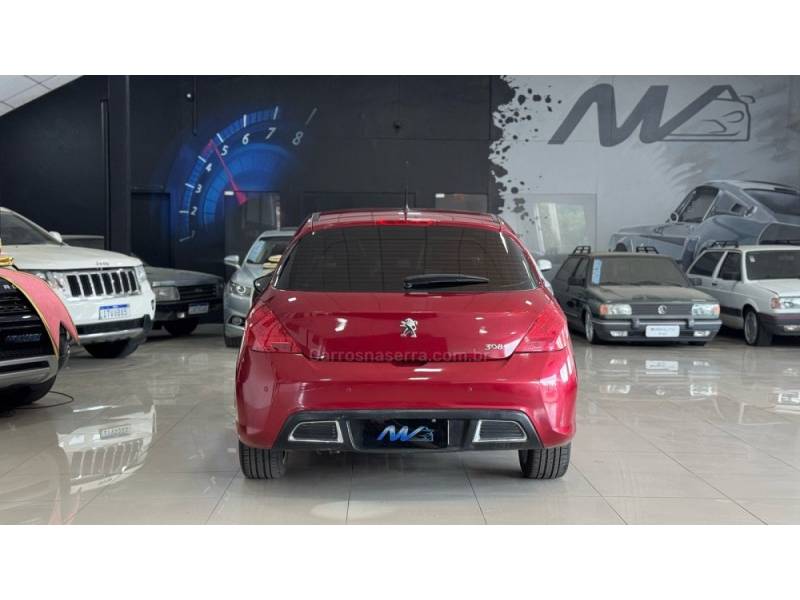 PEUGEOT - 308 - 2013/2014 - Vermelha - R$ 49.900,00