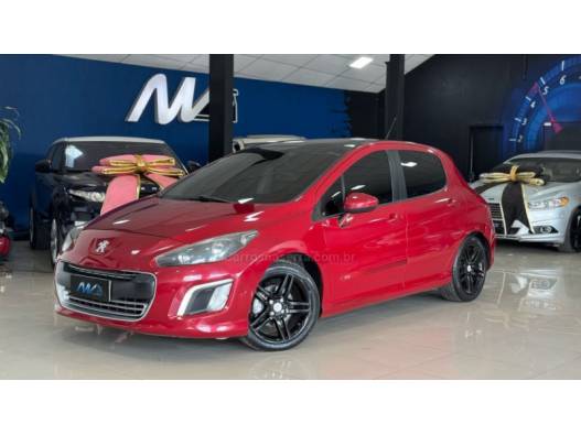 PEUGEOT - 308 - 2013/2014 - Vermelha - R$ 49.900,00