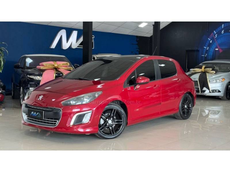 PEUGEOT - 308 - 2013/2014 - Vermelha - R$ 49.900,00